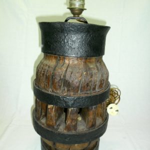 Lampenvoet op naaf karrenwiel