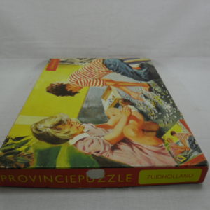 Alternative view of Oude school puzzel. Provincie puzzel. Zuid Holland.