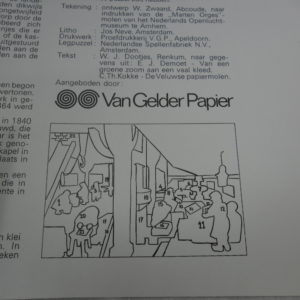 Alternative view of Puzzel Van Gelder Papier Renkum. Jubileum uitgave.
