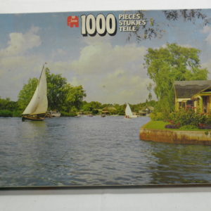 Jumbo puzzel van zeilers.