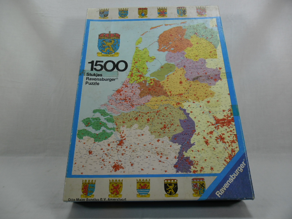 in verlegenheid gebracht slijm mug Ravensburger puzzel landkaart Nederland. – De Musketier | Bredevoort