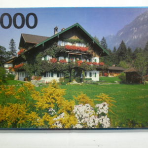 Puzzel van Bayern. Bauernhaus.