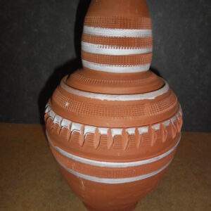 Turks aardewerk - Waterkan met beker