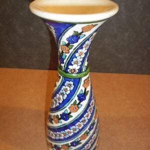 Turkse aardewerk sier vaas