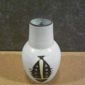 Vintage vaasje met Picasso achtige afbeelding