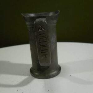 Tinnen maatbeker 0,5 deciliter