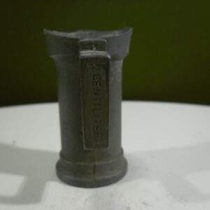 Tinnen maatbeker 0,2 centiliter