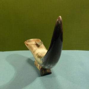 Asbak gemaakt van een horen