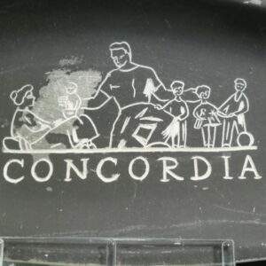 Asbak aardewerk Concodia