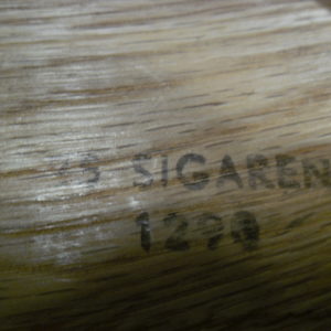 Houten sigaren ton van Schimmel Penninck