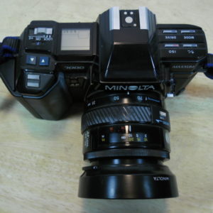 Minolta 7000 maxxum camera