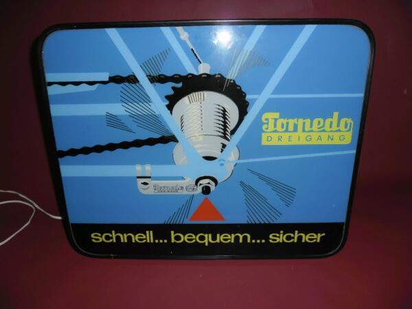 Torpedo - unieke en zeldzame lichtreclame