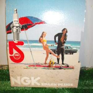 Reclame karton NGK bougie's