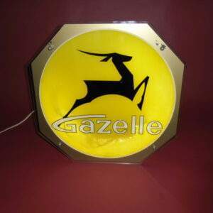 Unieke Gazelle lichtreclame