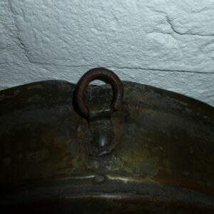 Vergiet, oud, decoratief, legering van metalen