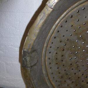 Vergiet, oud, decoratief, legering van metalen