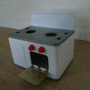 Blikken kinderfornuisje / speelgoed fornuisje