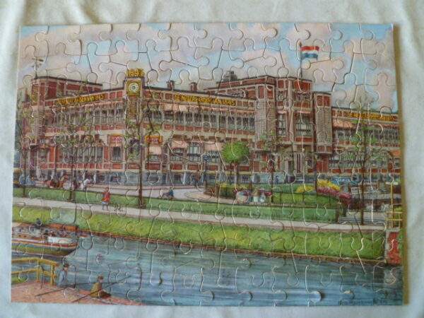 Oude puzzel, compleet, "De Nederlanden van 1845"