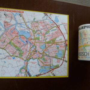 Oude puzzel, Falk, plattegrond 's Hertogenbosch