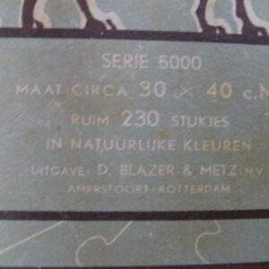 Oude puzzel, Bruno, bostaffereel