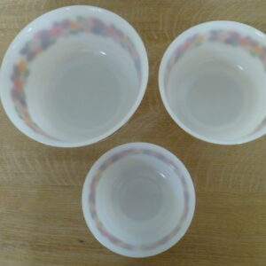 Nest schalen Schott Mainz Jena wit glas