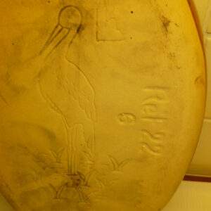 Aardewerk ovale schaal