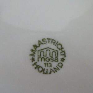 Mosa thee set, DE, theepot en 6 kopjes