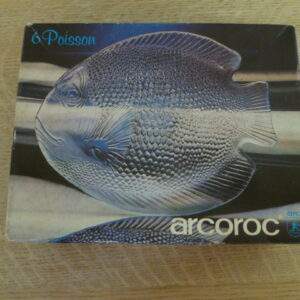 Set assiettes / bordjes Poisson Arcoroc