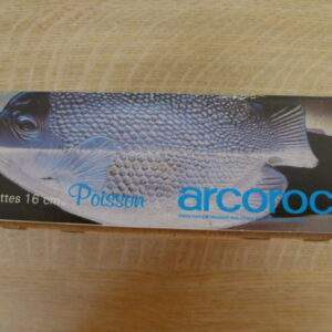 Set assiettes / bordjes Poisson Arcoroc