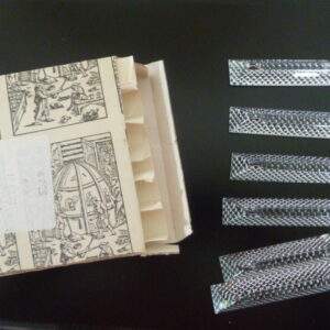 Set glazen messenleggers