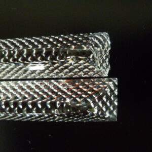 Set glazen messenleggers