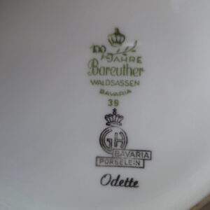 Theeservies Bavaria Odette, 100 jahre Bareuther Waldsassen