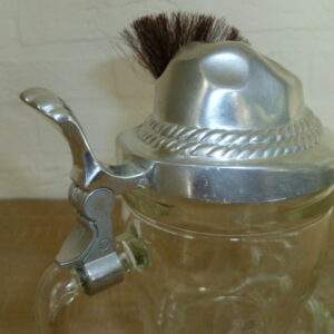 Glazen BMF bierstiefel, origineel, made in Germany