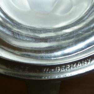 Glazen BMF bierstiefel, origineel, made in Germany