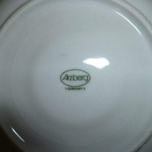 Kop en schotel, wit, Arzberg Germany