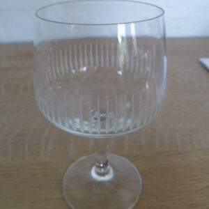 Geslepen glazen, set van 14 stuks, diverse maten