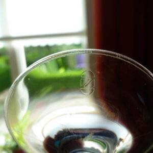 Geslepen glazen, set van 14 stuks, diverse maten