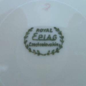 Kop en schotel, Royal Epiag Czechoslovakia