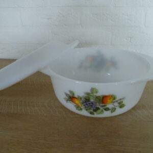 Arcopal ovenschaal met deksel, fruits de France