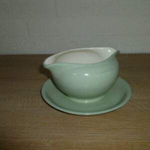 Regina Gouda Holland, sauskom op schotel, pastelgroen