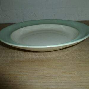 Regina Gouda Holland, diep bord, pastel groene rand