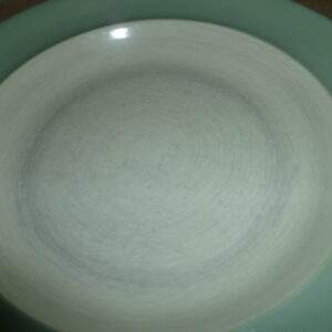 Regina Gouda Holland, diep bord, pastel groene rand