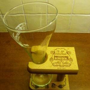 Pauwel Kwak, koetsiersglas met houder.