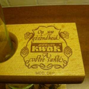 Pauwel Kwak, koetsiersglas met houder.