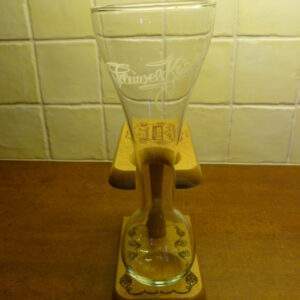 Pauwel Kwak, koetsiersglas met houder.