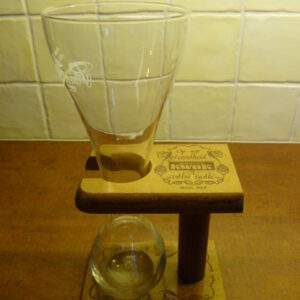 Pauwel Kwak, koetsiersglas met houder