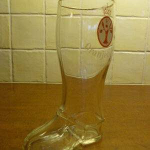 Oranjeboom, Met Goud Bekroond, laars glas