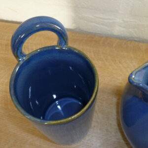 Blauw aardewerk, lepelpot