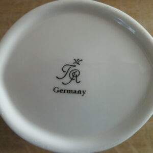 TR Germany, mok ovaal met vuurdoorntak