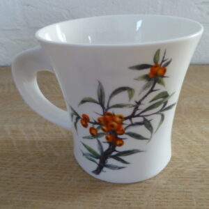 TR Germany, mok ovaal met vuurdoorntak